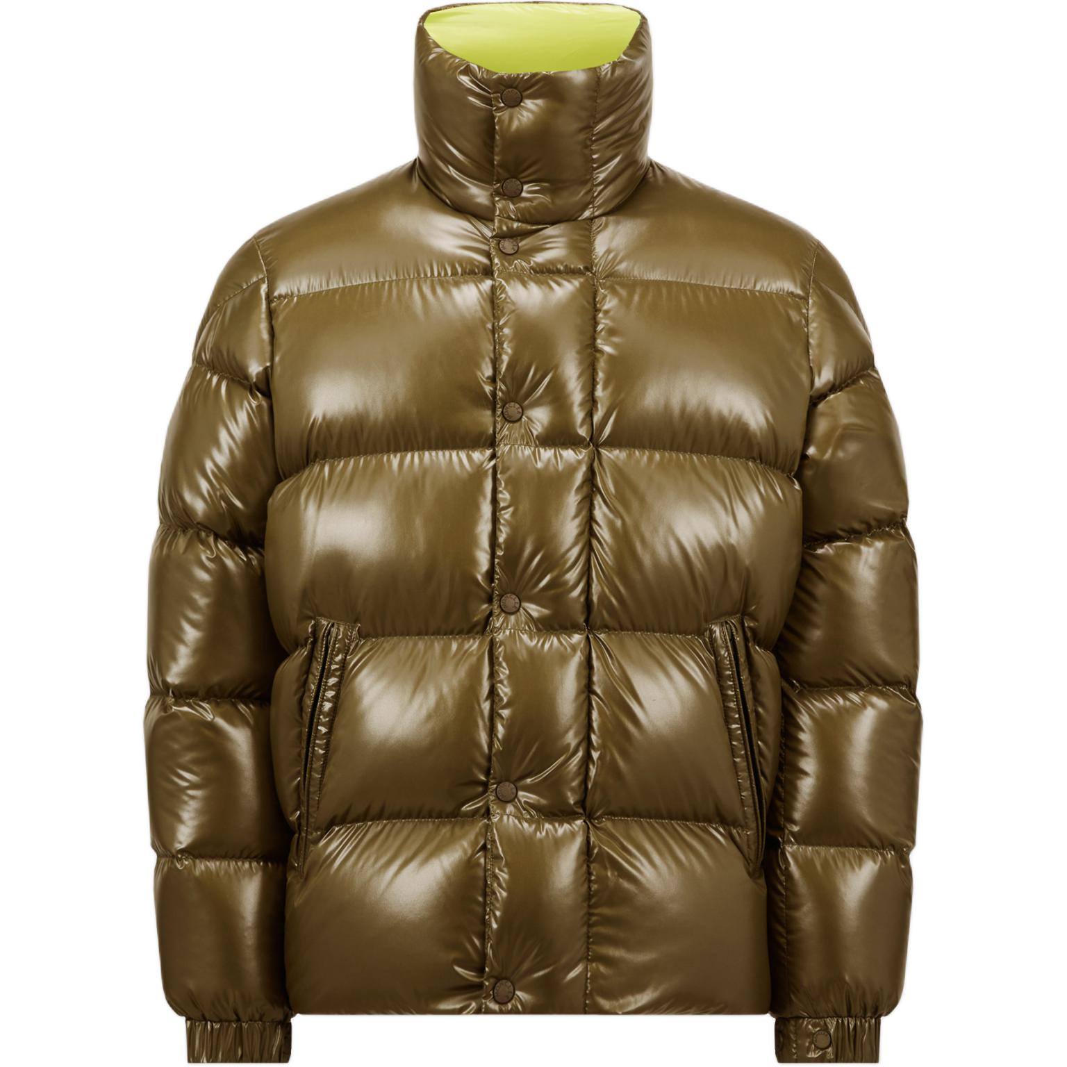 Пуховик Moncler Dervox (оливковый)