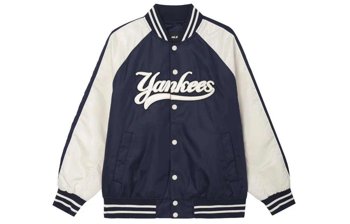 MLB Varsity New York Yankees Jacket Unisex Navy Blue