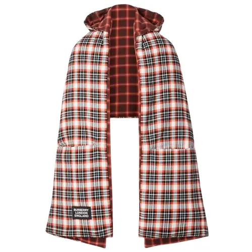 Burberry FW23 Puffer Jacket Unisex Red