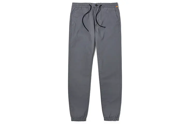 Timberland Casual Pants Men's Gray Moderate Straight Fit Pants