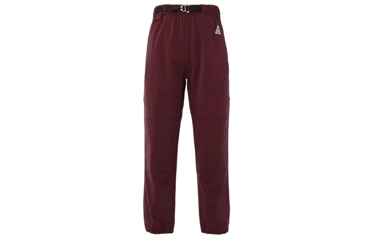 Nike ACG Knitted Sweatpants Men's Burgundy