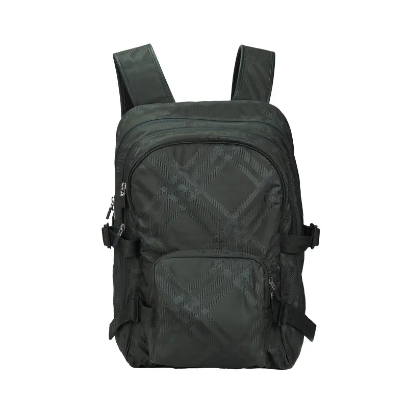 Burberry Polyamide Backpack Men's Vine Green