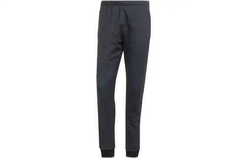 Adidas Originals Knitted Sweatpants Men's Black Moderate Cuffed Pants