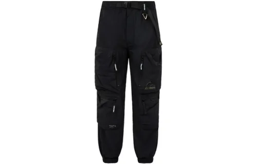 EVISU Knitted Sweatpants Men's Moderate Cuffed Pants