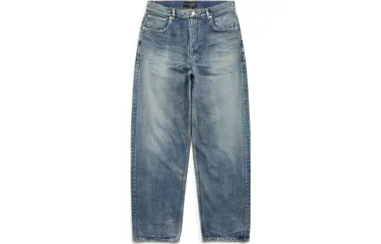 Balenciaga FW23 Jeans Loose Fit Unisex Blue