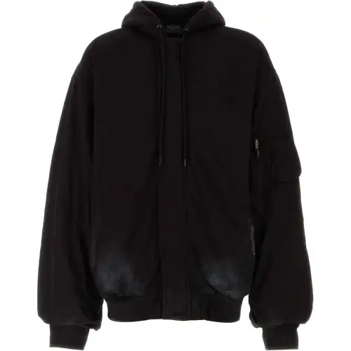 Balenciaga Logo-print Padded Jacket