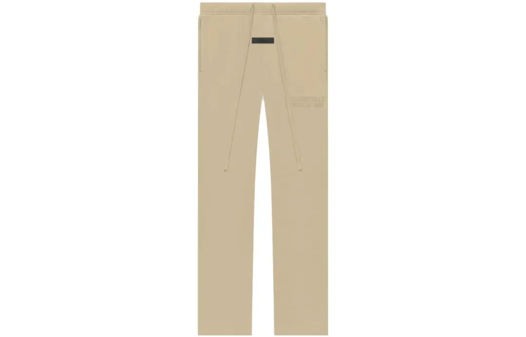Fear Of God Essentials SS23 Knitted Sweatpants Men's Sand White