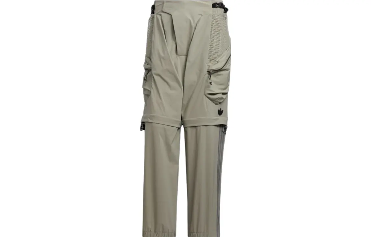Adidas Originals Knitted Sweatpants Unisex Pebble Silver Gray