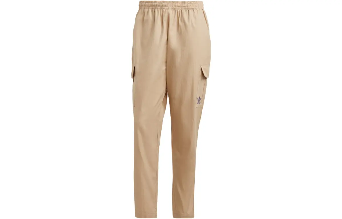 Adidas Originals Enjoy Cargo Pants Knitted Sweatpants Men's Magic Light Umber