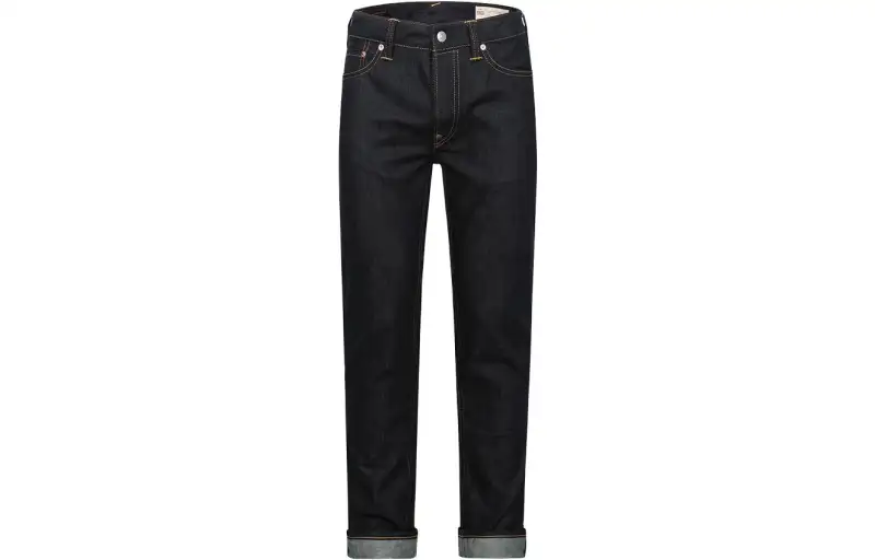 EVISU Jeans Men's Denim Blue Moderate Straight Fit Pants
