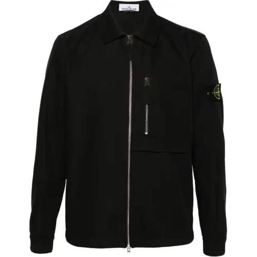 STONE ISLAND Compass-Badge Zipped Jacket
