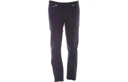 DIOR Jeans Men's Black Moderate Straight Fit Pants