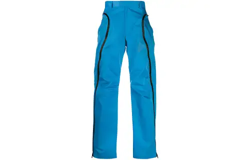 Bottega Veneta Casual Pants Men's Blue Moderate Straight Fit Pants