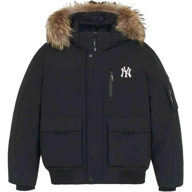 MLB New York Yankees FW24 Down Jacket Unisex Black