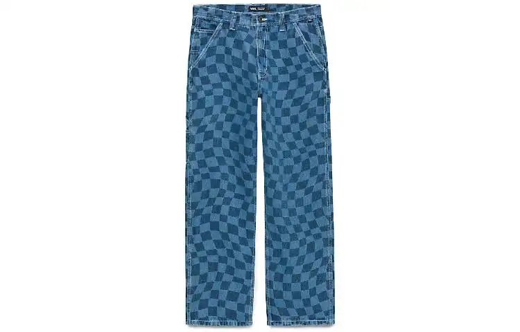Vans Jeans Men's Blue Moderate Straight Fit Pants