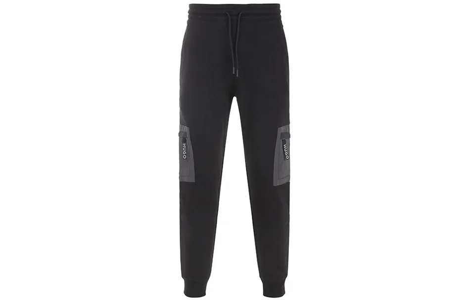 HUGO BOSS Drawstring Tapered Leg Trousers