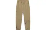 Li Ning Sports Fashion Collection Knitted Sweatpants Men's Authentic Khaki