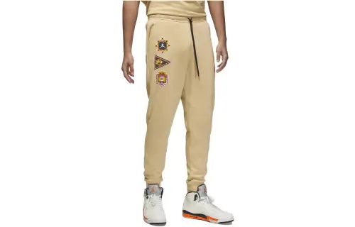Jordan Flight MVP Knitted Sweatpants Men's Khaki