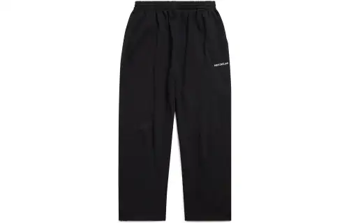 Balenciaga SS23 Knitted Sweatpants Regular Fit Unisex Black