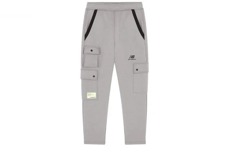 New Balance New Balance CNY Collection Casual Pants Men's Gray Moderate Cuffed Pants