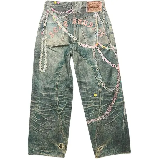 Acne Studios Wide-leg Jeans