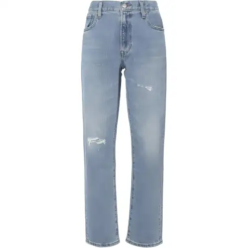 UNIQLO Jeans Men's Lake Blue Moderate Straight Fit Pants