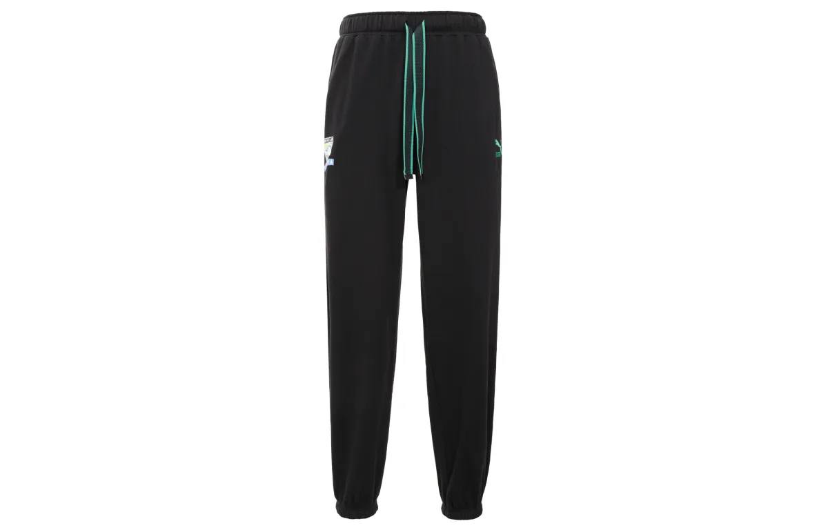 PUMA Knitted Sweatpants Men's Black