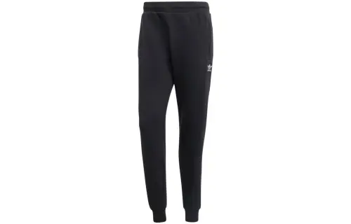 Adidas Originals Trefoil Essentials Knitted Sweatpants Japan Version Unisex Black