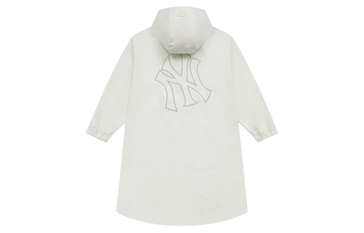 MLB New York Yankees Basic Collection SS25 Windproof Jacket Unisex Deep Ivory