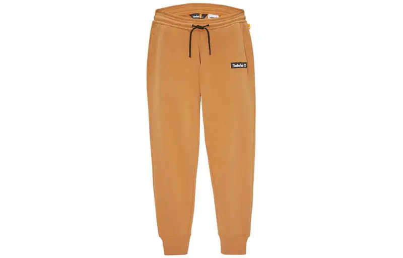 Timberland Knitted Sweatpants Unisex Yellow Moderate Sweatpants