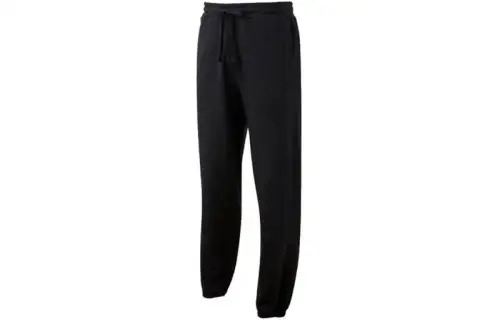 New Balance Knitted Sweatpants Men's Black Moderate Cuffed Pants