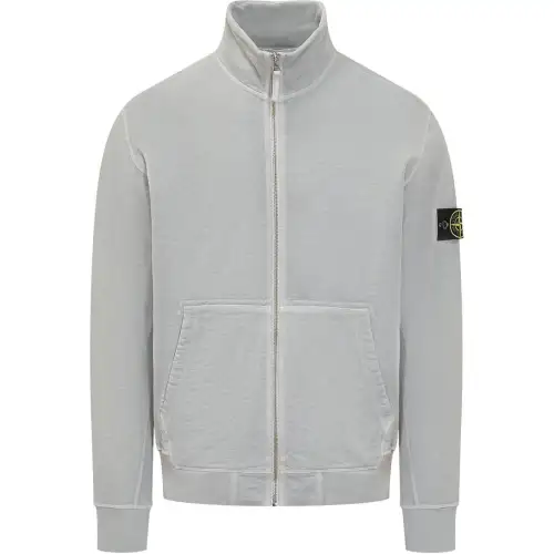 STONE ISLAND Compass Badge Zipped Sweatshirt