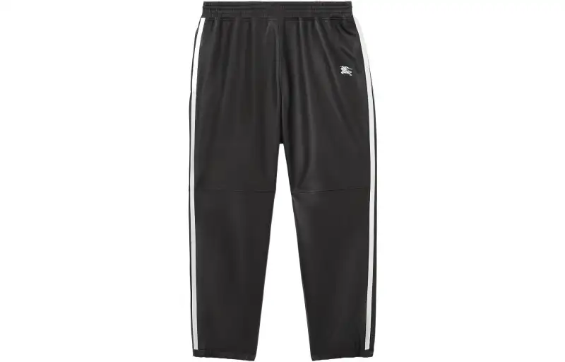Supreme X Burberry Contrast Stripe Lambskin Jogging Pants Burberry Exclusive