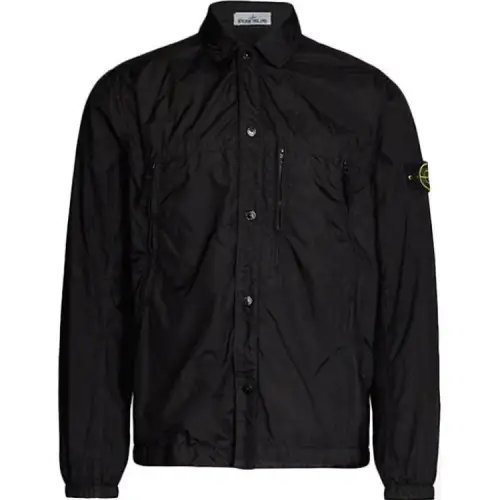 STONE ISLAND Jackets & Coats Men's Black
