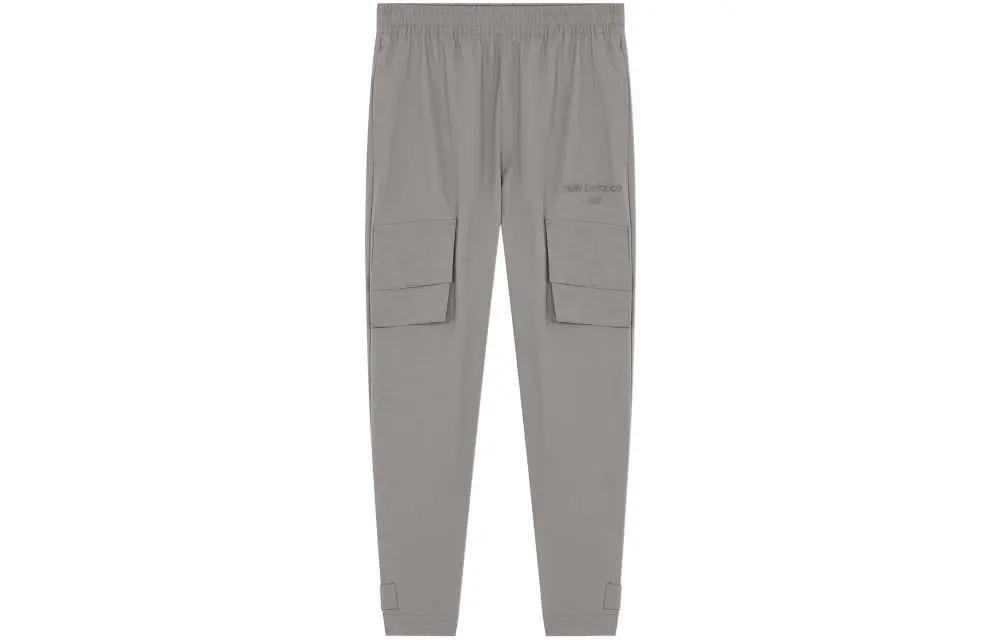 New Balance Casual Pants Men's Gray Moderate Cargo Pants