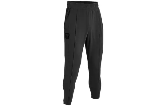 Under Armour Johnson Knitted Sweatpants Men's Gray Moderate Tapered Pants