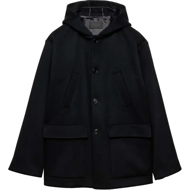 Prada cashmere hooded jacket