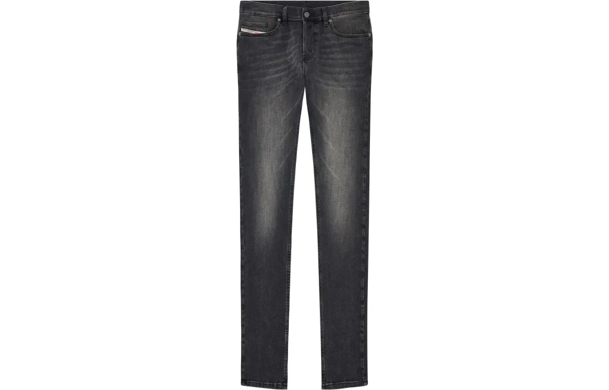 DIESEL Jeans Men's Dark Gray Moderate Straight Fit Pants