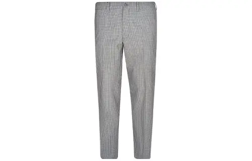 PRADA Casual Pants Men's Gray Moderate Straight Fit Pants