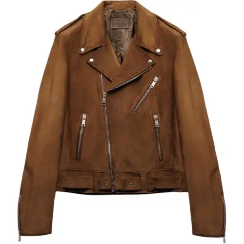 PRADA SS25 Jackets & Coats Regular Fit Men's Brown