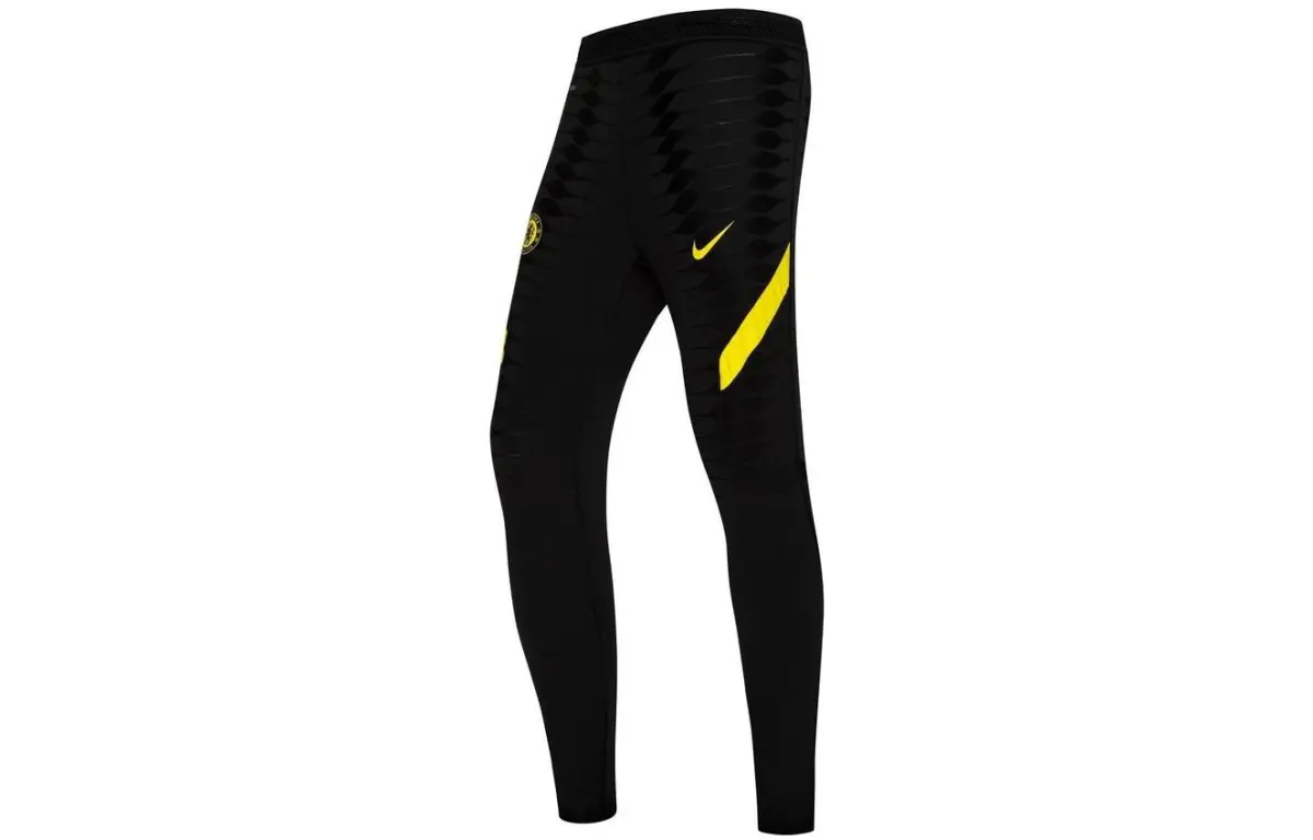 Nike Knitted Sweatpants Men's Black Moderate Slim Fit Pants