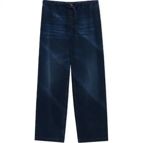 LOEWE FW24 Jeans Men's Washed Indigo