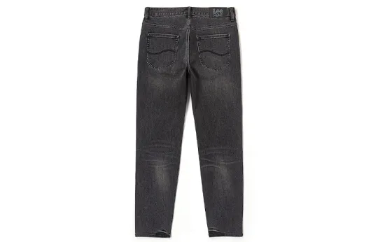 Lee Xline Jeans Men's Black Thickened Tapered Pants