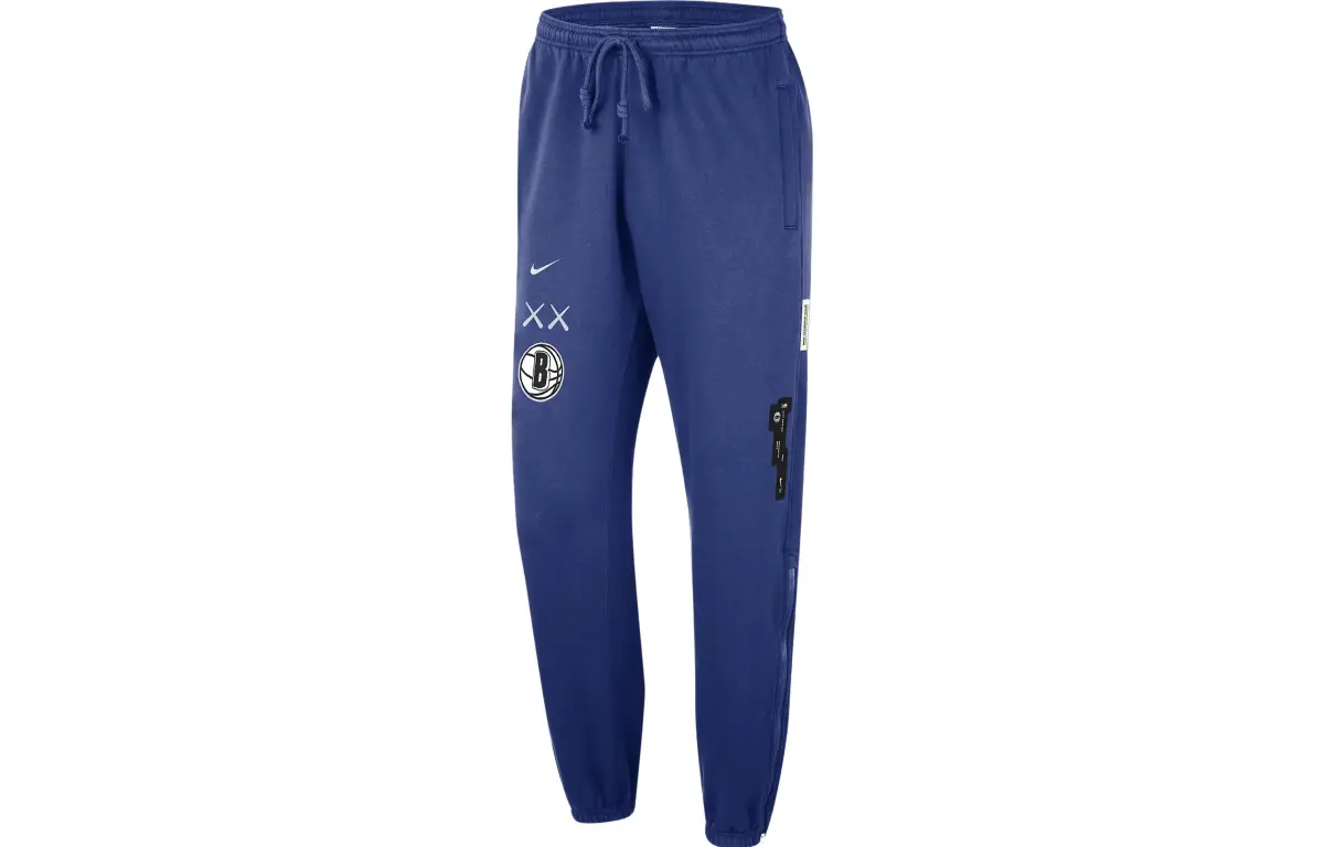 Nike x Nike Kaws NBA Standard Issue City Edition Knitted Sweatpants Men's Rush Blue