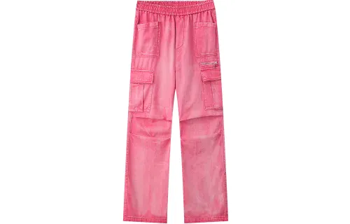 ER Jeans Unisex Pink Moderate Cargo Pants