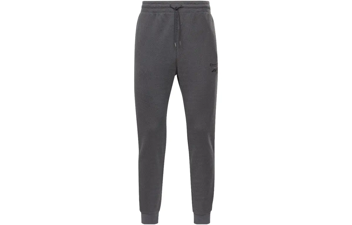 Reebok PANTS Knitted Sweatpants Men's Black