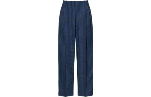UNIQLO X Marni Wide Fit Check Tuck Pants