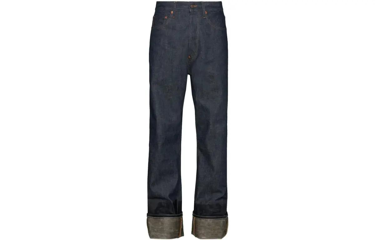 Maison Margiela Wide-Leg 5-Pocket Jeans