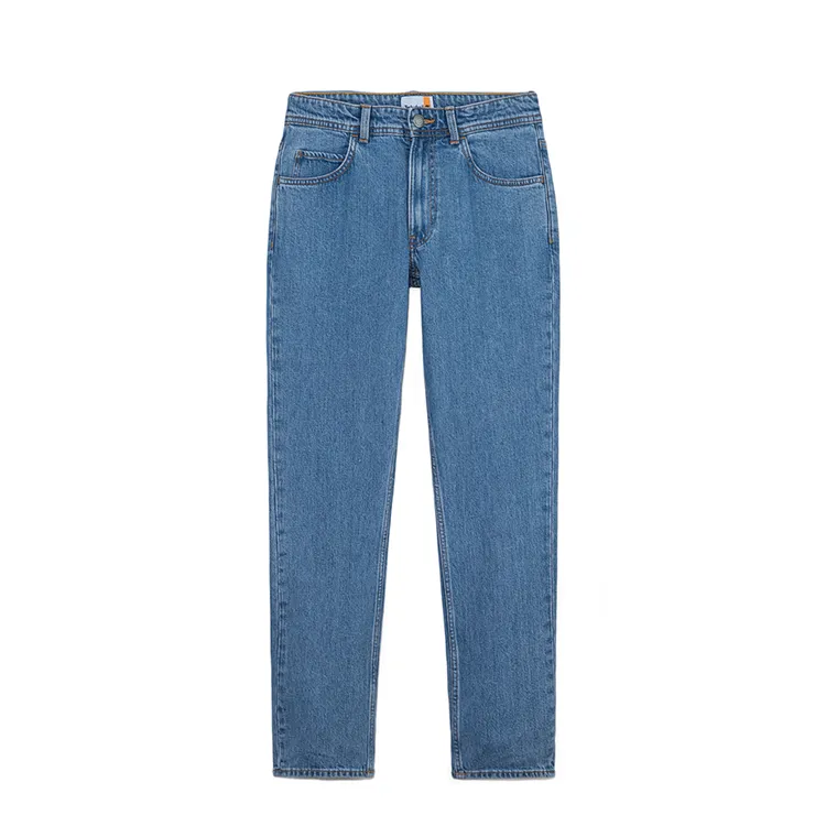 Timberland Jeans Men's Blue Moderate Straight Fit Pants
