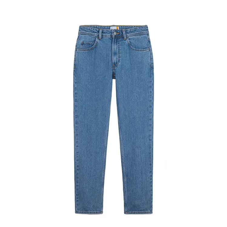 Timberland Jeans Men's Blue Moderate Straight Fit Pants